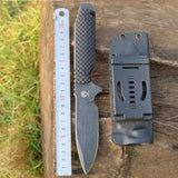 Couteau tactique fixe