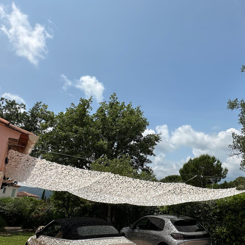 Câble acier pour filet militaire