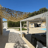 Corde de fixation pour filet militaire