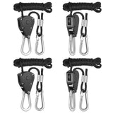 Cordes à cliquets filet militaire (lot de 4)