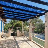 Filet de camouflage renforcé militaire bleu