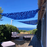Filet de camouflage renforcé militaire bleu