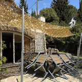 Filet de camouflage renforcé ignifugé militaire