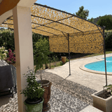 Filet de camouflage militaire brise-vue