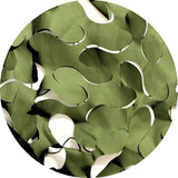Filet de camouflage triangulaire militaire vert