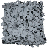 Filet de camouflage triangulaire militaire gris