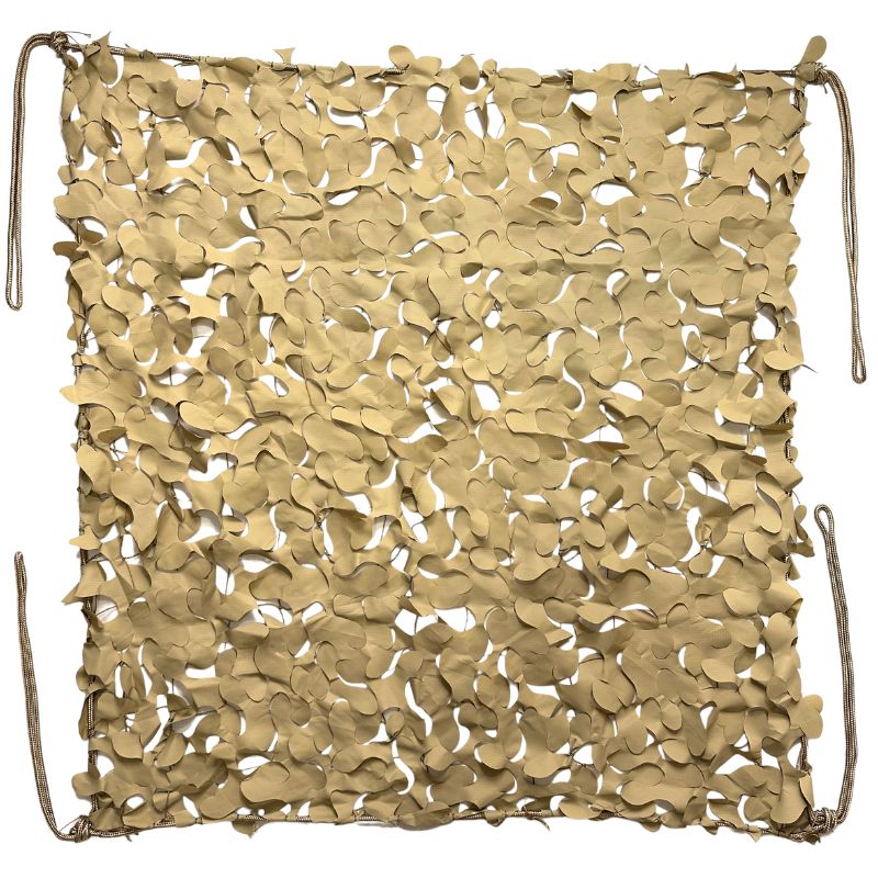 Échantillon filet de camouflage renforcé militaire
