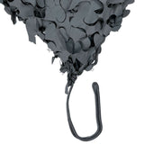Filet de camouflage triangulaire militaire gris