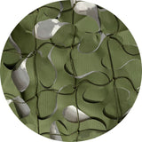Filet de camouflage triangulaire militaire vert