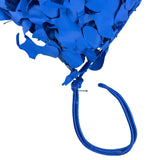 Filet de camouflage triangulaire militaire bleu