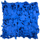 Filet de camouflage triangulaire militaire bleu