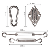 Kit de fixation filet militaire