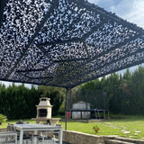 Filet de camouflage renforcé militaire noir