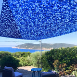 Filet de camouflage renforcé militaire bleu