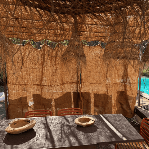 rideau en fibre de coco 2