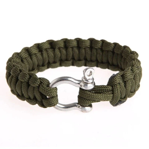 Bracelet de Survie Militaire en Paracorde-Mon Bracelet Homme