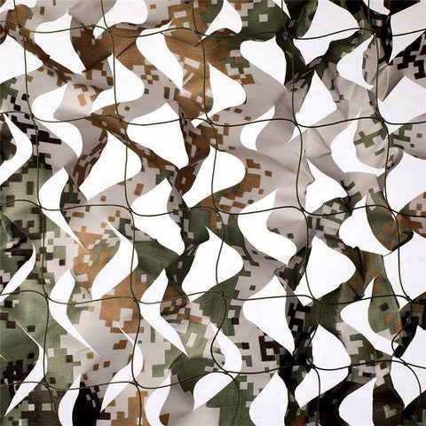 Filet de Camouflage Renforcé Jungle Digital - Le Filet de Camouflage