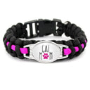 Bracelet de Survie en Paracorde Original Cat Mom Kannon-Mon Bracelet Homme