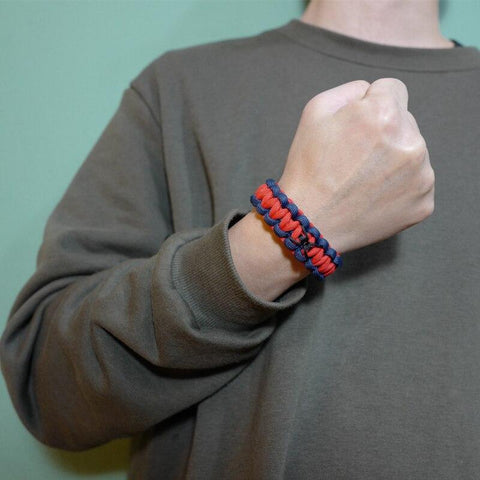 Bracelet de Survie Coloré en Paracorde-Mon Bracelet Homme