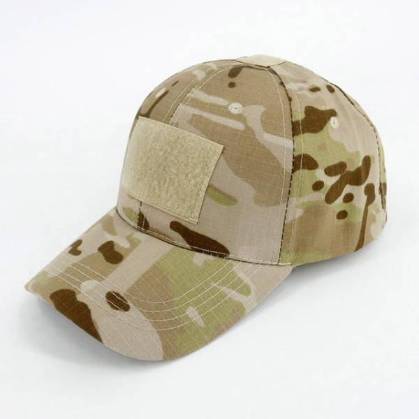 Casquette Militaire Punisher 3 - Treillis Beige, Taille Unique Unisexe