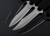 Couteau tactique droit (ensemble de 4 couteaux)