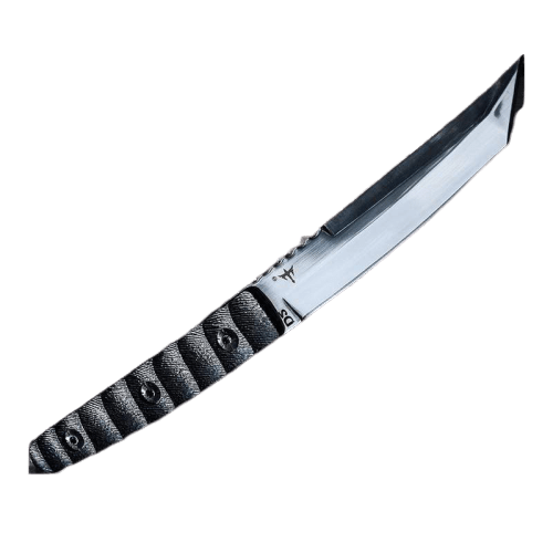 Couteau tactique K25 7Cr13MoV aluminium noir - 18644