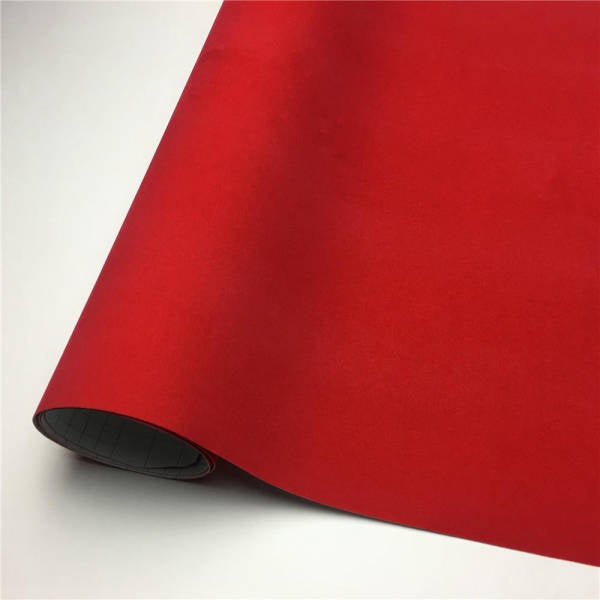 Covering voiture rouge mat