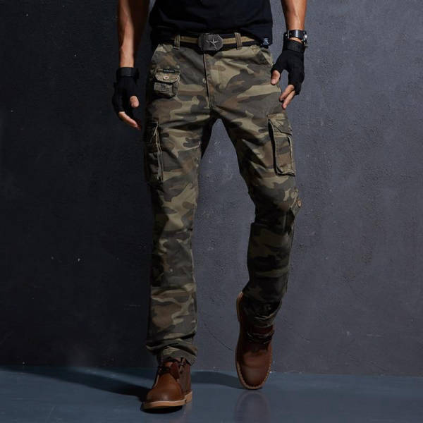 Cargo Treillis Grande Taille Pantalon Treillis Militaire BW BW