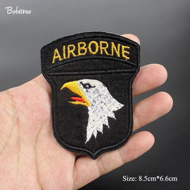 Insigne badge patch militaire américain Airborne - Insignes en tissu -  Patchs (10543624)