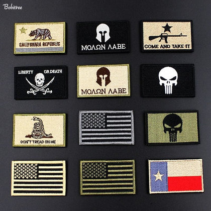 PATCH MILITAIRE VELCRO